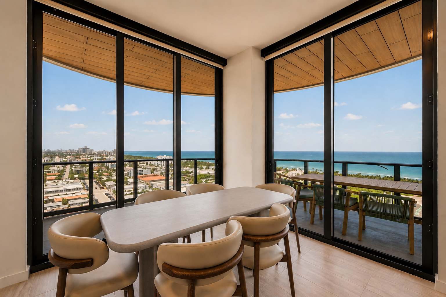 Luxury Penthouse with Panoramic Ocean Views